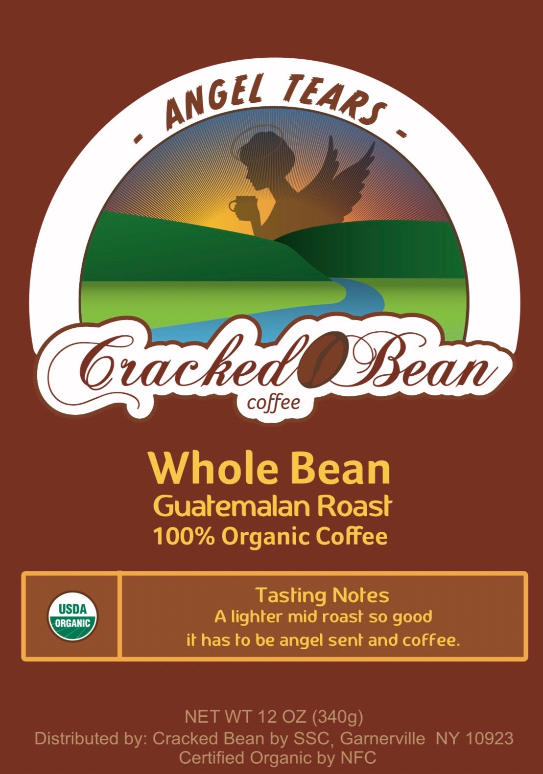 Angel Tears Whole Bean Guatemalan Coffee Organic