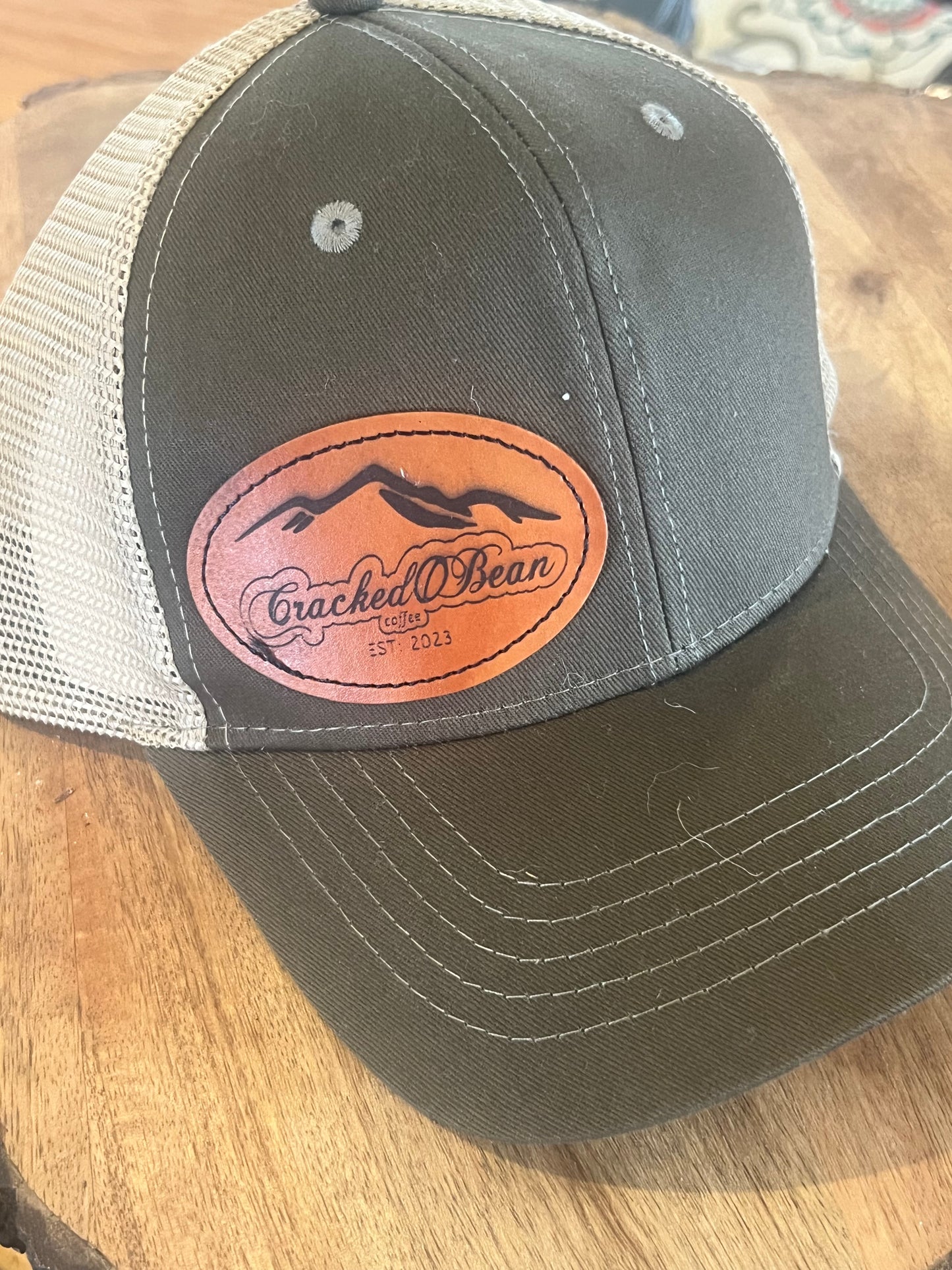 Olive Trucker Hat